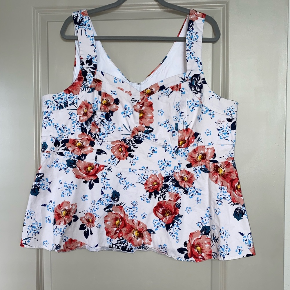 Torrid sweetheart fit and flare top